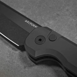 Darcform Slimfoot Auto Black Alum 3.1" 154CM Black Bade (USA) Arcform Knives 16 Darcform Slimfoot Auto Black Alum 3.1