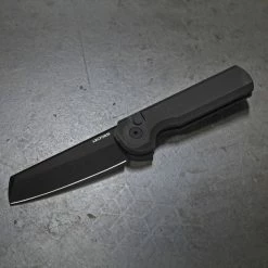 Darcform Slimfoot Auto Black Alum 3.1" 154CM Black Bade (USA) Arcform Knives 18 Darcform Slimfoot Auto Black Alum 3.1