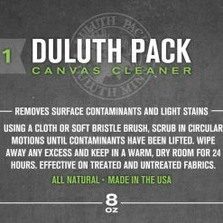 Duluth Canvas Cleaner 8oz (USA)