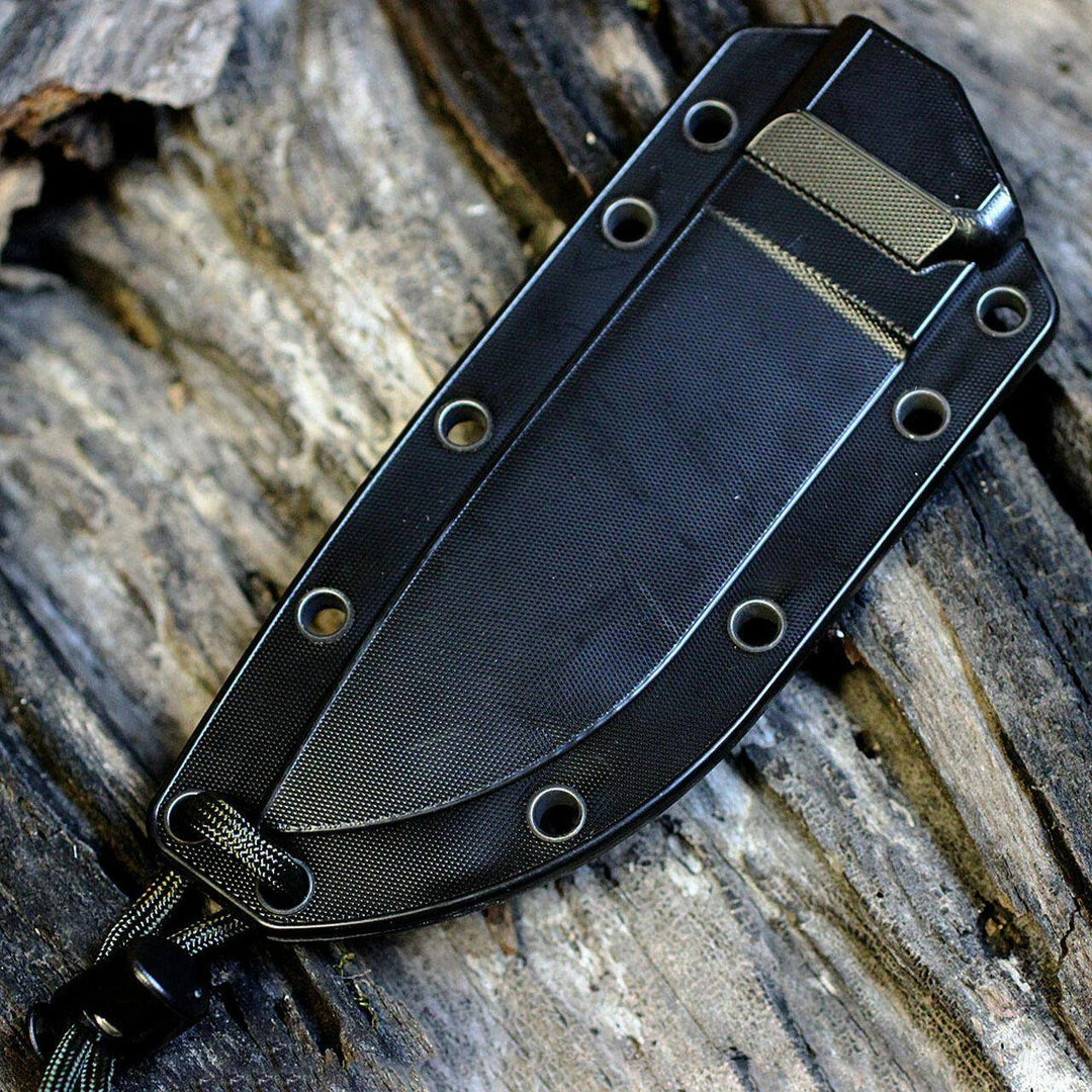 ESEE 4P-B Black Blade Plain Edge, Micarta Handle Black Sheath Clip Plate All Knife Brands 5 ESEE 4P-B Black Blade Plain Edge, Micarta Handle Black Sheath Clip Plate All Knife Brands