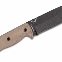 All Knife Brands ESEE Knives ESEE-5P-E Plain Edge, Micarta Handles, Black Kydex Sheath