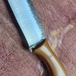 Fiddleback Forge Bow Legged Joe Knife A2 Steel