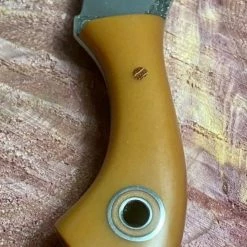 Fiddleback Forge Bow Legged Joe Knife A2 Steel