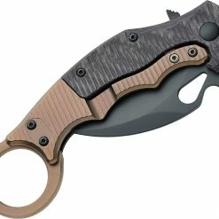 FOX KNIVES Fox 01FX122 FX-599TIC Folding Karambit 2.55" ELMAX Carbon Fiber