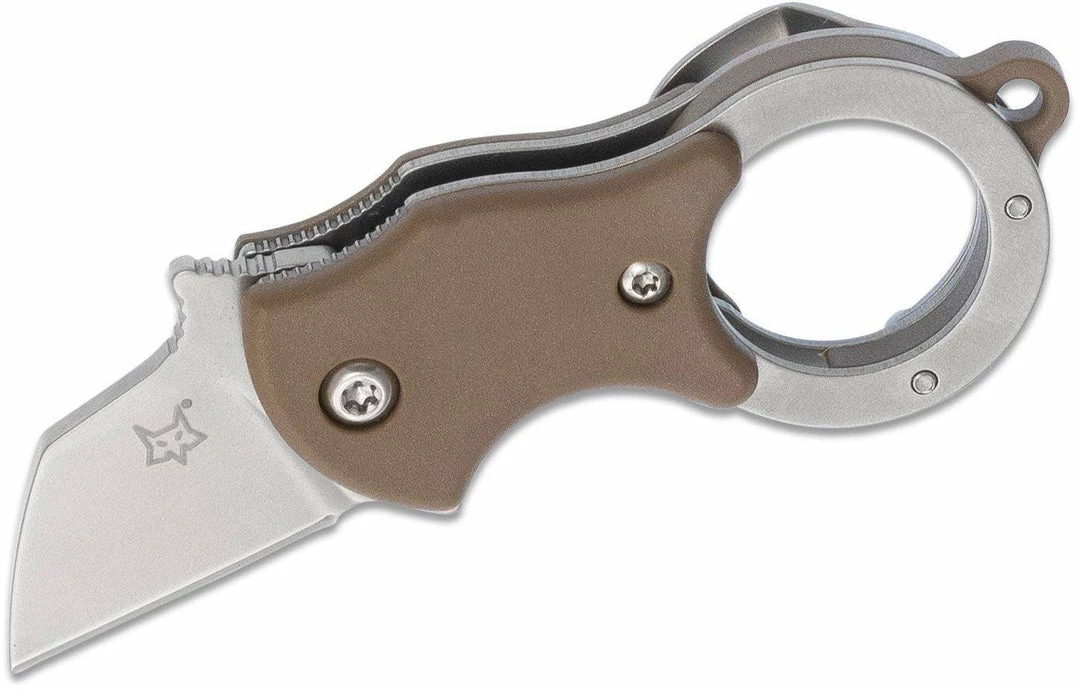 BASTINELLI CREATIONS Fox 536 Mini-TA Folding Karambit Knife 1" Bead Blast Blade, All Knife Brands 7 BASTINELLI CREATIONS Fox 536 Mini-TA Folding Karambit Knife 1" Bead Blast Blade, All Knife Brands