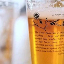 FROST RIVER TRADING Frost River Logo Pint Glass (USA) Canvas Packs