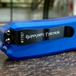Guardian Tactical Recon-035 94131 D/E Auto Blue Black Tactical Knife (3.25") 10 Guardian Tactical Recon-035 94131 D/E Auto Blue Black Tactical Knife (3.25