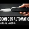 Guardian Tactical RECON-035 D/A Dagger OTF Automatic Black (3.3" SW) 93531 2 Guardian Tactical RECON-035 D/A Dagger OTF Automatic Black (3.3" SW) 93531
