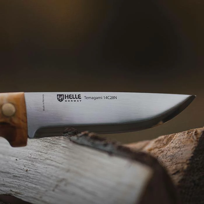 Helle Temagami 14C28N Limited Edition Knife- Design By Les Stroud 5 Helle Temagami 14C28N Limited Edition Knife- Design By Les Stroud