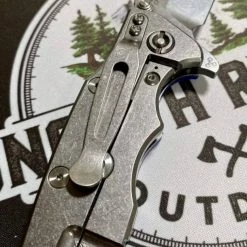 RICK HINDERER Hinderer Eklipse Harpoon Spanto Battle Blue Knife Stonewash G10 14 RICK HINDERER Hinderer Eklipse Harpoon Spanto Battle Blue Knife Stonewash G10