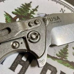 RICK HINDERER Hinderer Eklipse Harpoon Spanto Battle Blue Knife Stonewash G10 15 RICK HINDERER Hinderer Eklipse Harpoon Spanto Battle Blue Knife Stonewash G10