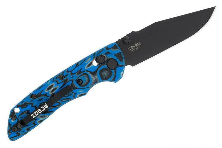 NORTH RIVER OUTDOORS Hogue 24275-EXLMGE Deka Folder 3.25" Clip Point Blade Blue Lava G10 Frame 4 NORTH RIVER OUTDOORS Hogue 24275-EXLMGE Deka Folder 3.25" Clip Point Blade Blue Lava G10 Frame