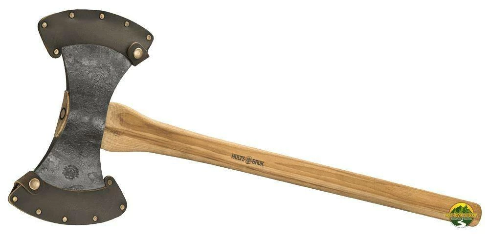 Hults Bruk Motala Double Bit Axe 4 Hults Bruk Motala Double Bit Axe