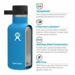 Hydro Flask Beer Growler - Stainless Steel - 64 Oz, Stone Water Filtration 7 Hydro Flask Beer Growler - Stainless Steel - 64 Oz, Stone Water Filtration