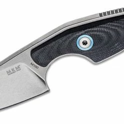 MANIAGO KNIFE MAKERS All Fixed Blades Jesper Voxnaes Mikro 2 Sheepsfoot Fixed Blade By MKM, Black G10 10 MANIAGO KNIFE MAKERS All Fixed Blades Jesper Voxnaes Mikro 2 Sheepsfoot Fixed Blade By MKM, Black G10