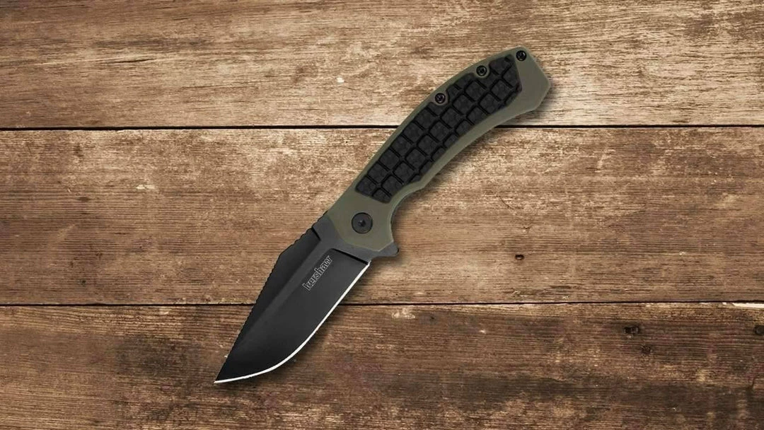 Kershaw Knives Kershaw Faultline Knife Green/Black (3") 8760 5 Kershaw Knives Kershaw Faultline Knife Green/Black (3") 8760
