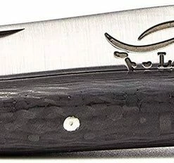 LAGUIOLE HONORE DURAND Laguiole Durand Handmade Folding 10cm Carbon Fiber Knife 12C27 (France)