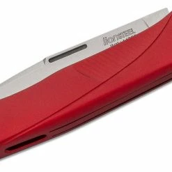 LionSteel Knives LionSteel Thrill Slipjoint Folding Knife 3.15" M390 Satin Blade, Red