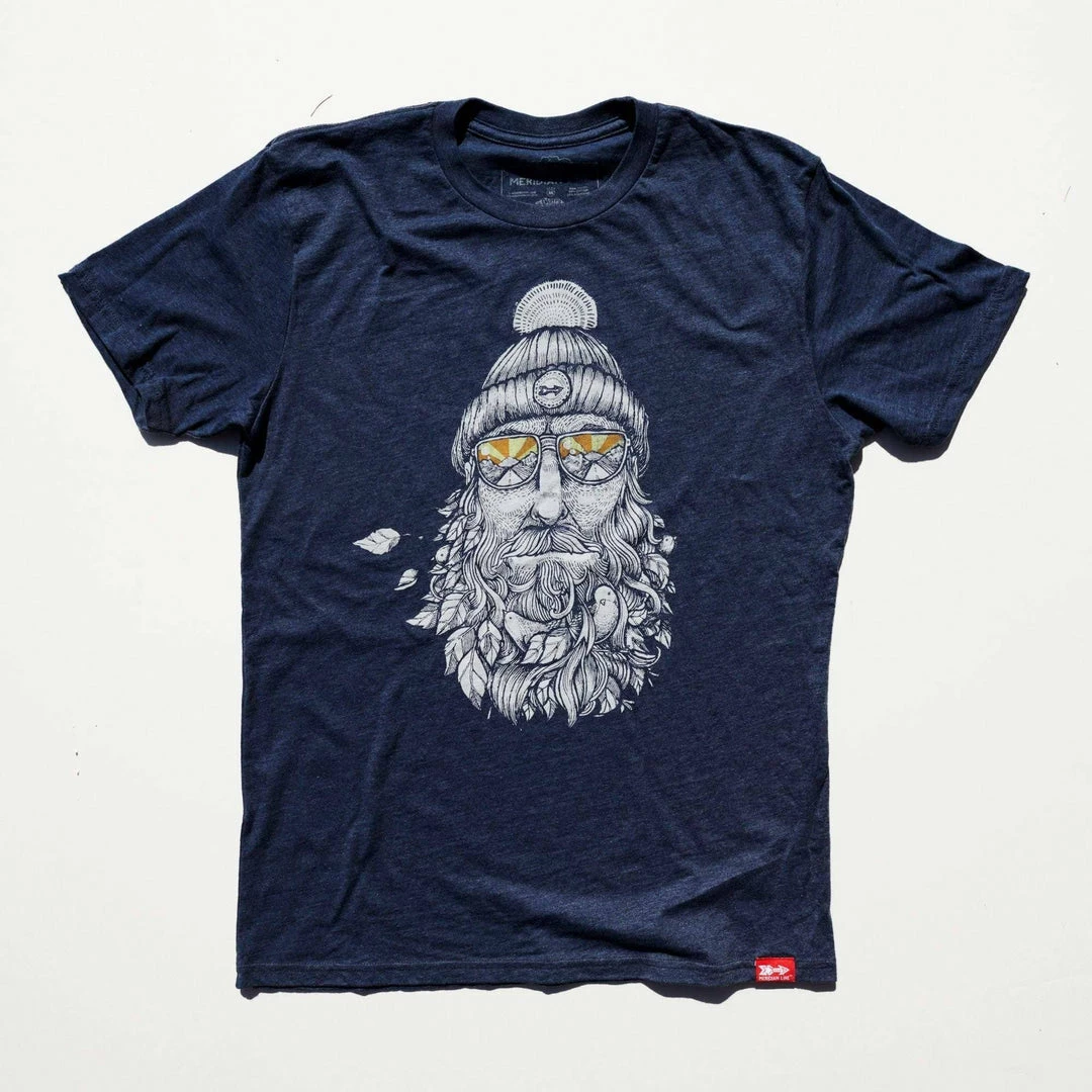 Meridian Line Clothing Meridian Line Captain Bird Beard 2.0 50/50 Tee 3 Meridian Line Clothing Meridian Line Captain Bird Beard 2.0 50/50 Tee