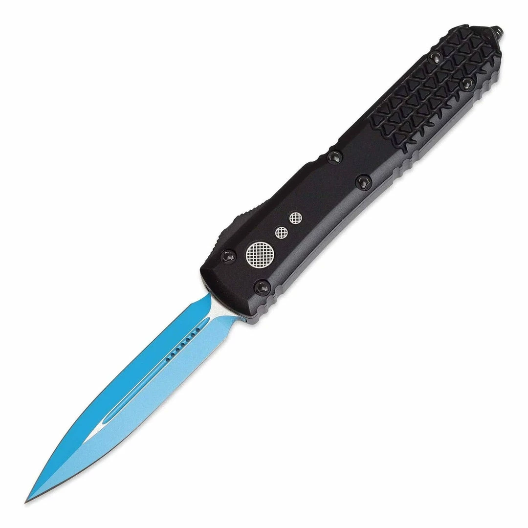 Microtech 122-1JK Ultratech D/E Jedi Knight Black Handle Blue Blade All Knife Brands 3 Microtech 122-1JK Ultratech D/E Jedi Knight Black Handle Blue Blade All Knife Brands