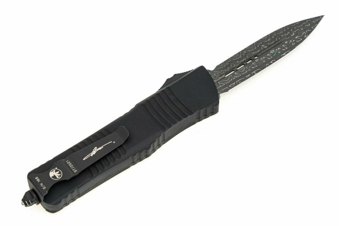 Microtech 142-16CFS Combat Troodon D/E Carbon Fiber Damascus All Knife Brands 4 Microtech 142-16CFS Combat Troodon D/E Carbon Fiber Damascus All Knife Brands