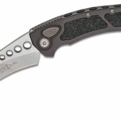 Microtech 166-10 Hawk Auto Folding Knife 3.95" Stonewashed