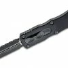 All Knife Brands Microtech 227-3T Dirac Delta Auto OTF Knife 3.79" D/E Black