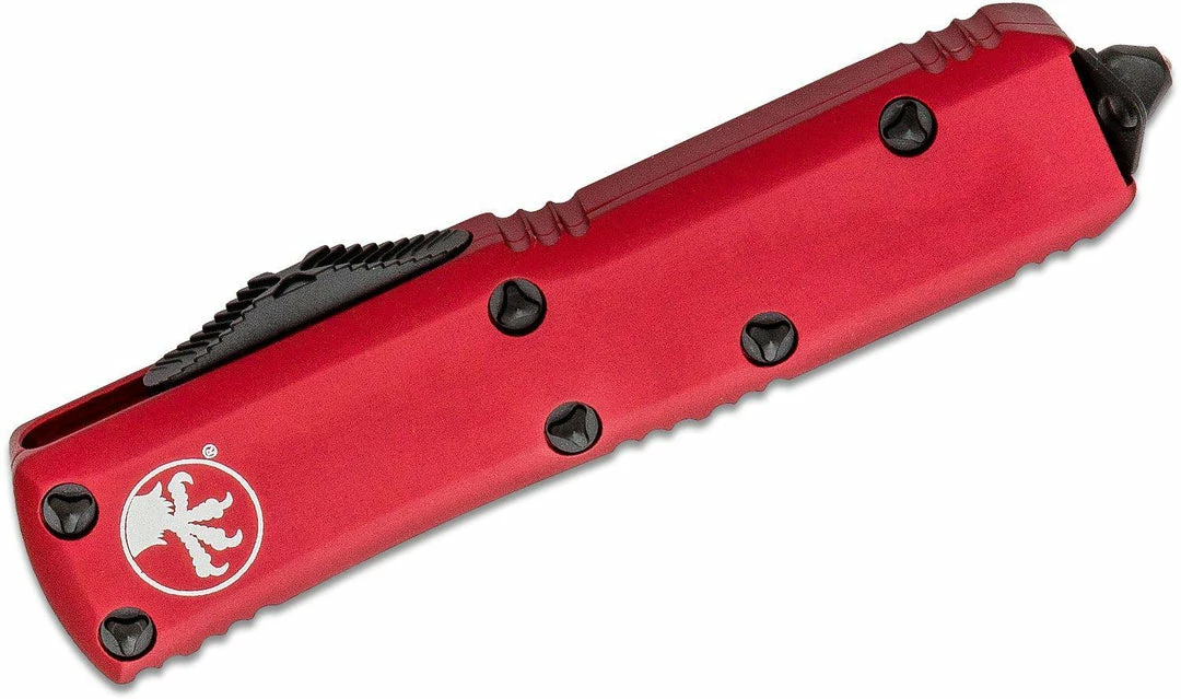 Microtech 231-1RD UTX-85 Auto OTF Knife 3" Red Handles 4 Microtech 231-1RD UTX-85 Auto OTF Knife 3" Red Handles
