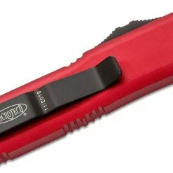 Microtech 231-1RD UTX-85 Auto OTF Knife 3" Red Handles 8 Microtech 231-1RD UTX-85 Auto OTF Knife 3