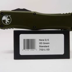 MICROTECH 702-1OD HERA D/E BLACK STD OD GREEN All Knife Brands 9 MICROTECH 702-1OD HERA D/E BLACK STD OD GREEN All Knife Brands