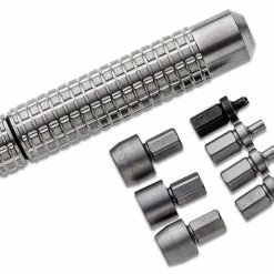 All Knife Brands Microtech 98-4 MK Tool Kit With 8 Bits, Satin Stainless Steel