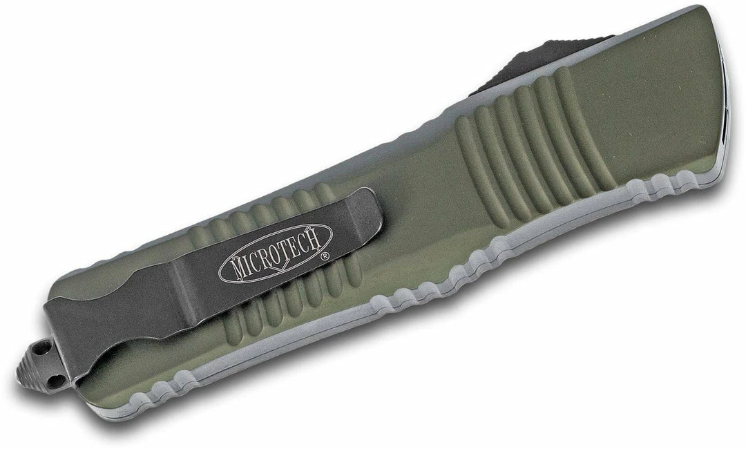 Microtech Combat Troodon Tanto OTF Auto Knife Green (3.8" Black) 144-1 OD All Knife Brands 4 Microtech Combat Troodon Tanto OTF Auto Knife Green (3.8" Black) 144-1 OD All Knife Brands