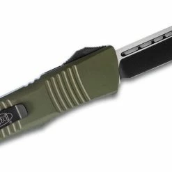 Microtech Combat Troodon Tanto OTF Auto Knife Green (3.8" Black) 144-1 OD All Knife Brands 8 Microtech Combat Troodon Tanto OTF Auto Knife Green (3.8