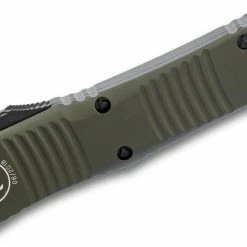 Microtech Combat Troodon Tanto OTF Auto Knife Green (3.8" Black) 144-1 OD All Knife Brands 9 Microtech Combat Troodon Tanto OTF Auto Knife Green (3.8