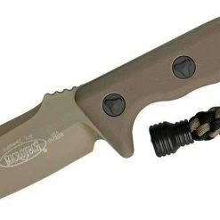 All Knife Brands Microtech Currahee Tanto Knife Fixed (4.5" Tan Plain)