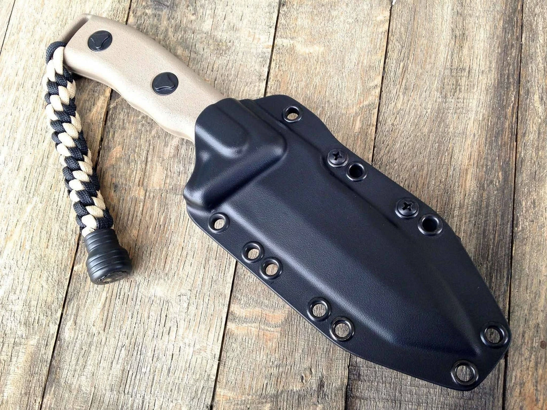 All Knife Brands Microtech Currahee Tanto Knife Fixed (4.5" Tan Plain) 5 All Knife Brands Microtech Currahee Tanto Knife Fixed (4.5" Tan Plain)