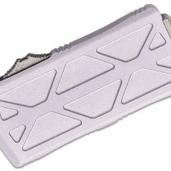 All Knife Brands Microtech Exocet - Grey Handle - Apocalyptic Blade 157-10APGY 9 All Knife Brands Microtech Exocet - Grey Handle - Apocalyptic Blade 157-10APGY