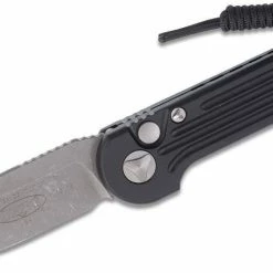 All Knife Brands Microtech LUDT Auto Knife Black (Apocalyptic) 135-10A