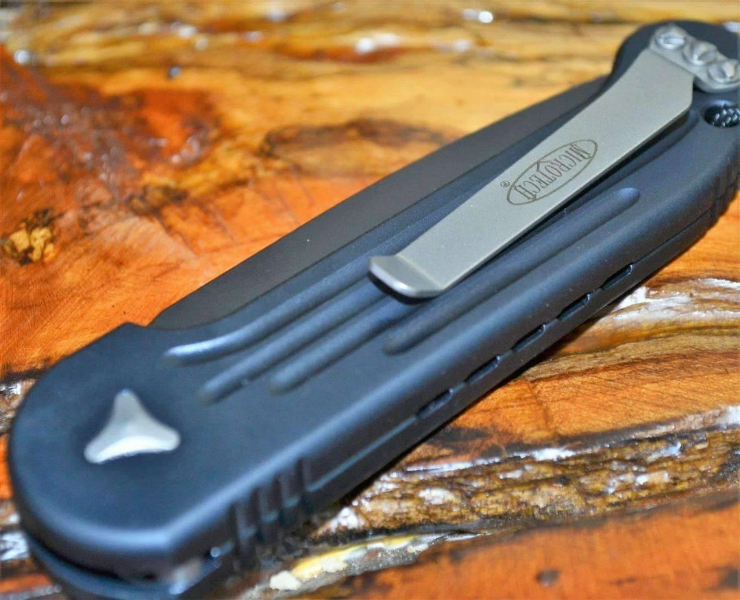 All Knife Brands Microtech LUDT Automatic Knife Black (3.4" Black) 135-1 6 All Knife Brands Microtech LUDT Automatic Knife Black (3.4" Black) 135-1