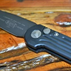 All Knife Brands Microtech LUDT Automatic Knife Black (3.4" Black) 135-1 16 All Knife Brands Microtech LUDT Automatic Knife Black (3.4