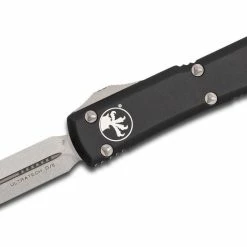 All Knife Brands Microtech Ultratech 122-10 Auto OTF Knife 3.46" Stonewash D/E