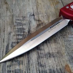 All Knife Brands Microtech Ultratech 122-10 Auto OTF Knife 3.46" Stonewash D/E 18 All Knife Brands Microtech Ultratech 122-10 Auto OTF Knife 3.46