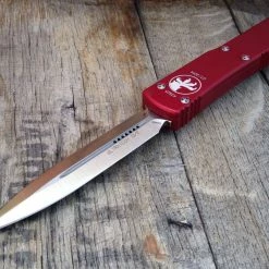 All Knife Brands Microtech Ultratech 122-10 Auto OTF Knife 3.46" Stonewash D/E 20 All Knife Brands Microtech Ultratech 122-10 Auto OTF Knife 3.46