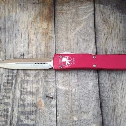 All Knife Brands Microtech Ultratech 122-10 Auto OTF Knife 3.46" Stonewash D/E 21 All Knife Brands Microtech Ultratech 122-10 Auto OTF Knife 3.46