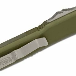 All Knife Brands Microtech Ultratech 122-4OD Auto OTF Knife 3.46" Satin D/E OD Handles 9 All Knife Brands Microtech Ultratech 122-4OD Auto OTF Knife 3.46