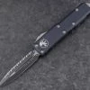 Microtech UTX-85 D/E Black Fully Serrated Blade 232-3 All Knife Brands 2 Microtech UTX-85 D/E Black Fully Serrated Blade 232-3 All Knife Brands