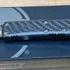 Microtech UTX-85 D/E SS Carbon Fiber Top Bronze Apocalyptic 232-13APCFS