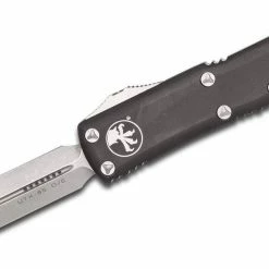 Microtech UTX-85 OTF Knife 3" Apoc D/E, Black Handles 232-10AP All Knife Brands