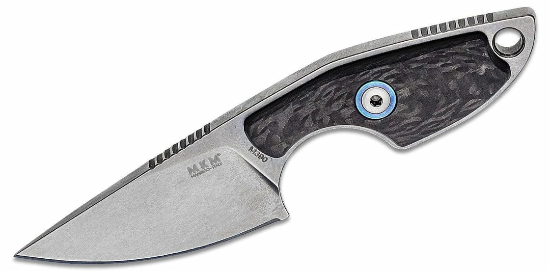 MANIAGO KNIFE MAKERS MKM Knives Jesper Voxnaes Mikro 1 Fixed Blade Neck Knife 1.97" All Fixed Blades 3 MANIAGO KNIFE MAKERS MKM Knives Jesper Voxnaes Mikro 1 Fixed Blade Neck Knife 1.97" All Fixed Blades