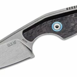 MANIAGO KNIFE MAKERS MKM Knives Jesper Voxnaes Mikro 2 Fixed Blade Neck Knife 1.97